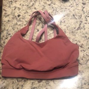 Lululemon two tone pink sports bra